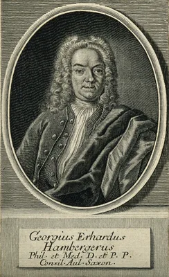 HAMBERGER, Georg Erhard (1697 – 1755)