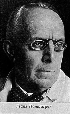HAMBURGER, Franz (1874 – 1954)