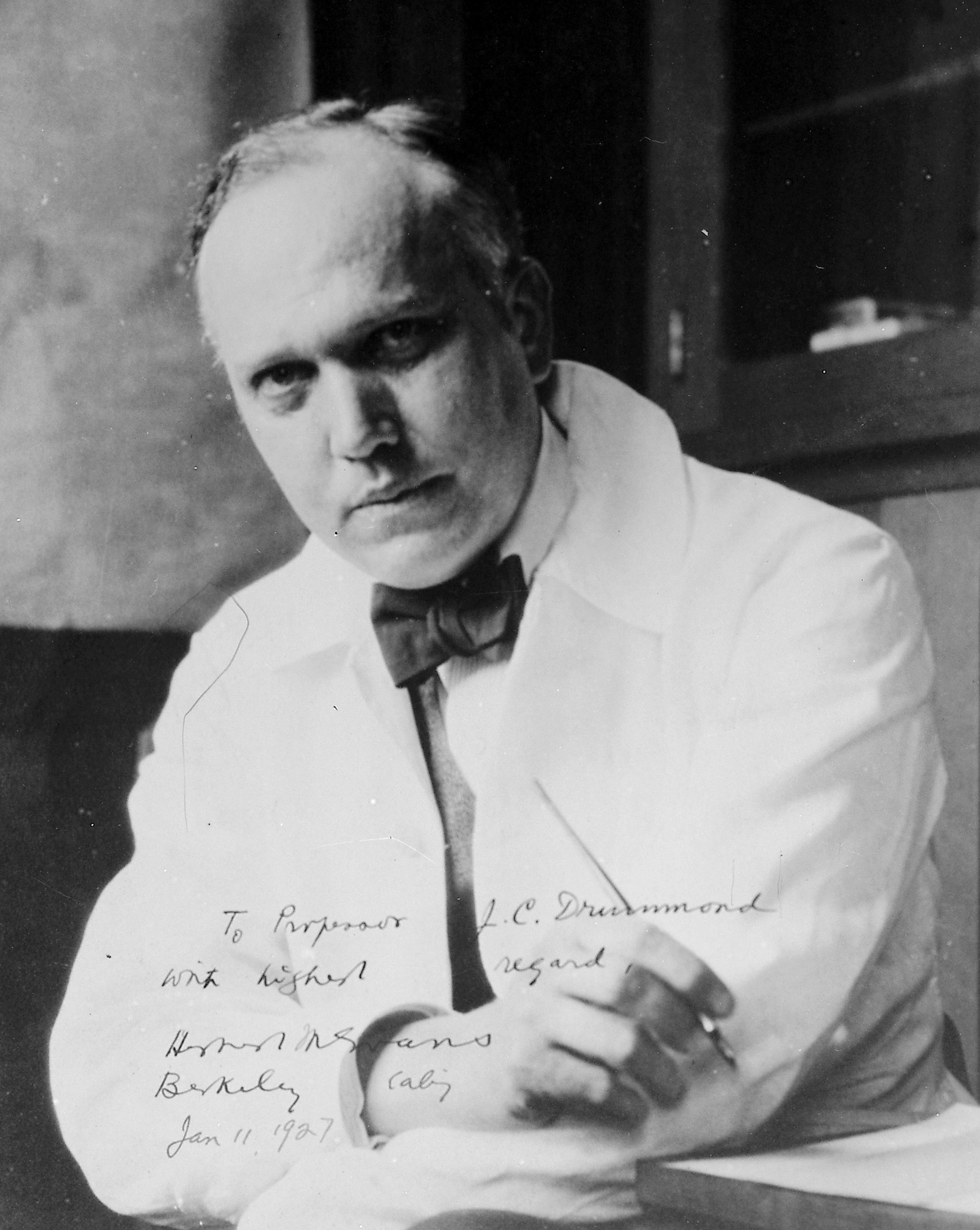 EVANS, Herbert McLean (1882 – 1971)
