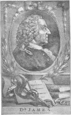 JAMES, Robert (1705 – 1776)