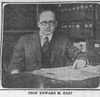 EAST, Edward Murray (1879 – 1938)